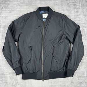 Saturdays New York City Jacket Mens Large Blue bomber Lightweight Classic Surf